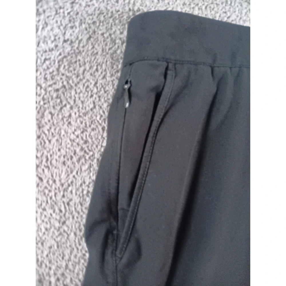 32 Degrees Mens Pants 40x30 Black Performance Travel Stretch Zip Pockets